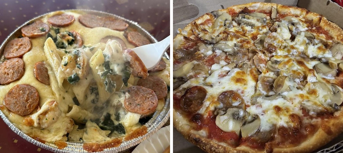 Slice of heaven Menu